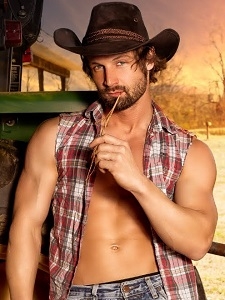 Nashville Male Stripper RC Dressed As Cowboy